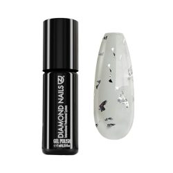 Gel Polish - DN111 - Silver Flakes