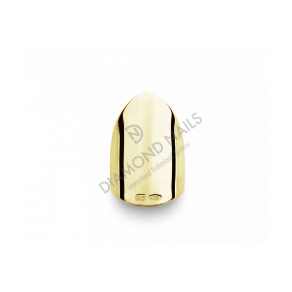 Classic Elegant Short Gold Nagelschmuck