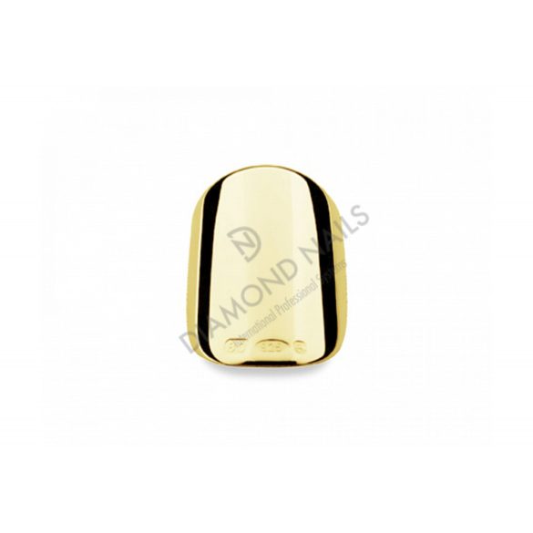 Classic Natural Short Gold Nagelschmuck