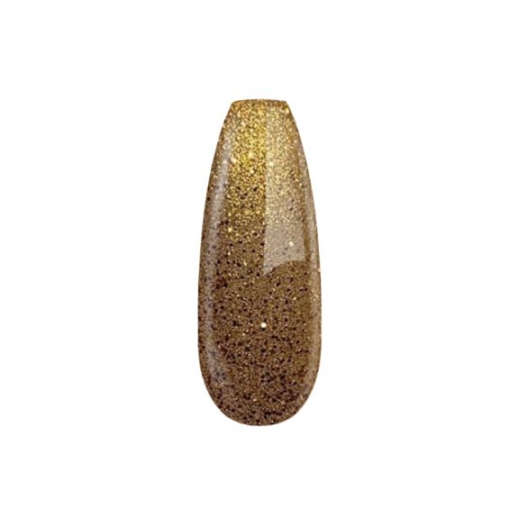 Gel Polish  4ml - DN118 Gold Shine Glitzer