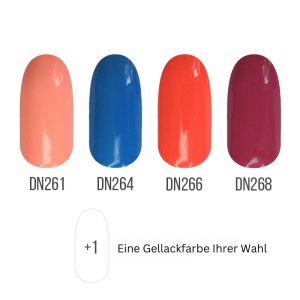 Gel Polish - Sommerfarben 2024 II. 4+1 PACKUNG