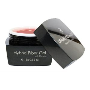 Hybrid Fiberglas Gel mit Vitamine 15 g - Light Pink