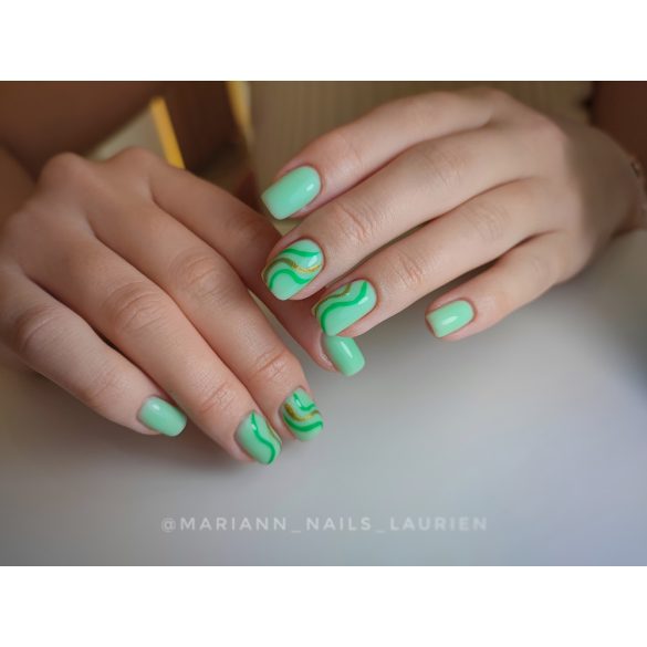 Gel Polish - Rubber Base  Apple Green 7ml