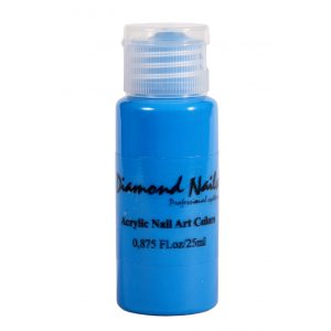 Acrylfarbe in Neon Blau 041